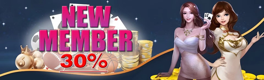 BONUS NEW MEMBER 30% - SLOT
