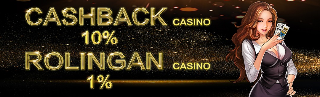 CASHBACK & ROLLINGAN CASINO 11%